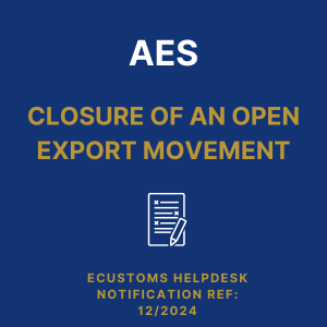 Closure of open export